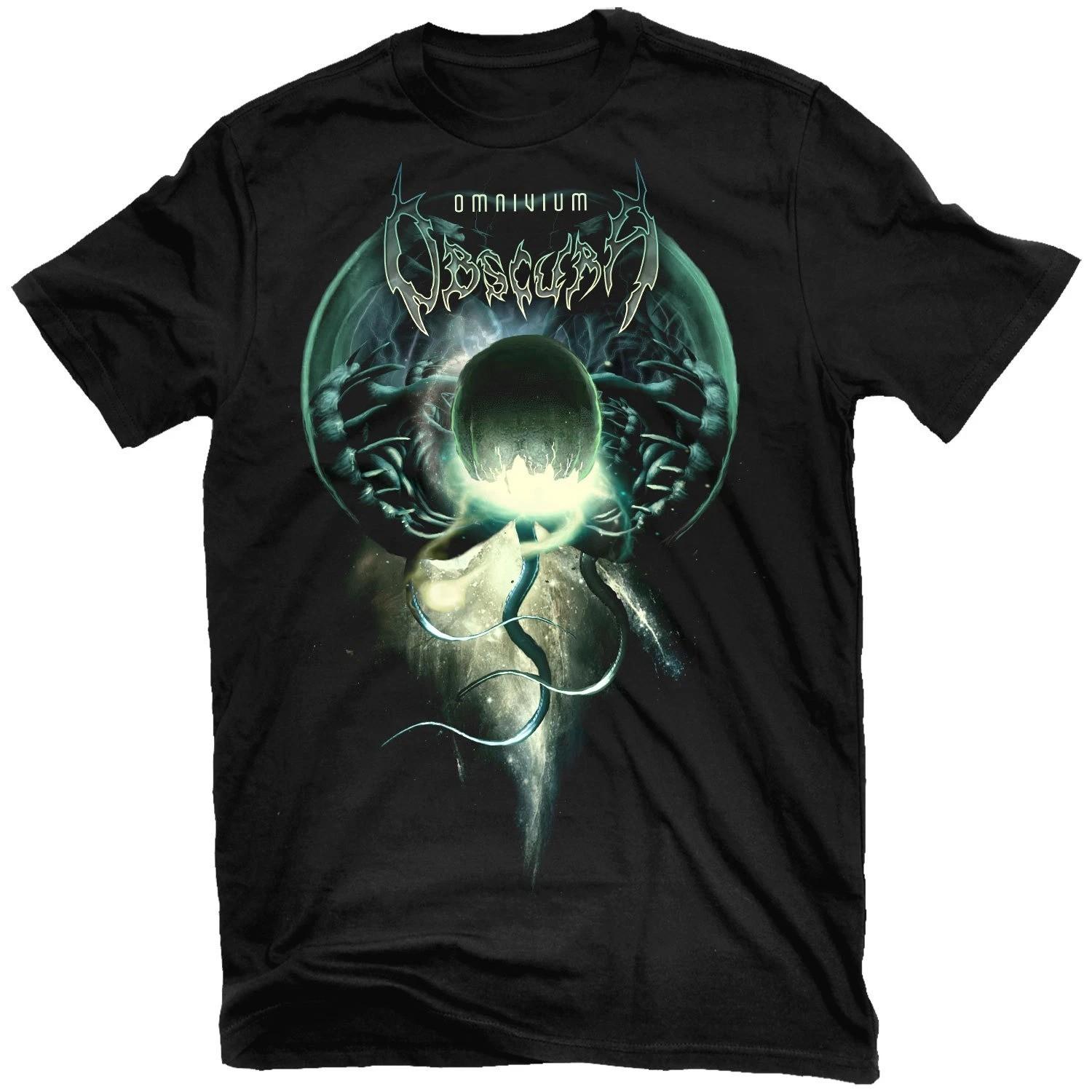 OBSCURA Omnivium T-Shirt NEW! Black Full Size S-5XL BL2152 L