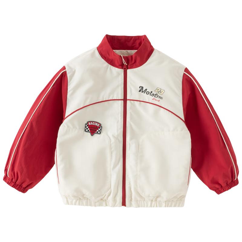 DAVE&BELLA Boys Colorblock Stand-Collar Jacket 140cm
