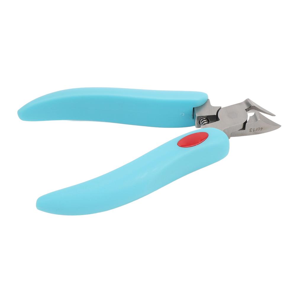Cuticle Nipper Stainless Steel Professional Non Slip Ingrown Toe Nail Cuticle Pliers with Protective Cover