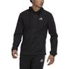 adidas Logo Zip Jacket Men Jackets Black GV5297