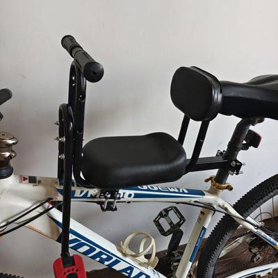 Seggiolino Universale Anteriore per Bambino per Mountain Bike con Braccioli