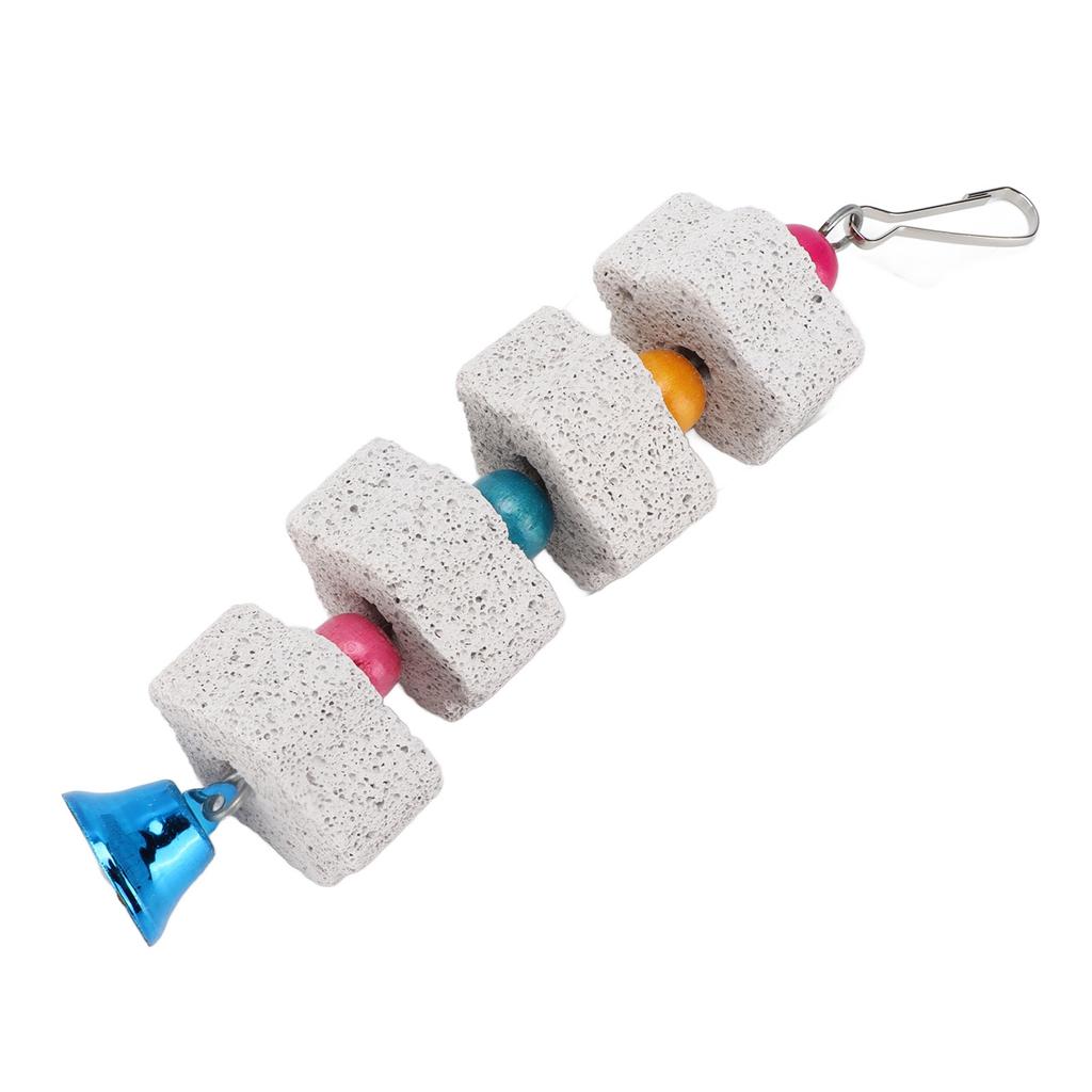 Bird Chewing Toys Bird Beak Grinding Stone for Parrots Hamsters and Other Small Animals