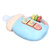 Babyflaschenform Beißspielzeug Beruhigende Geräusche Schlafliedmaschine mit Licht und Musik für Neugeborene