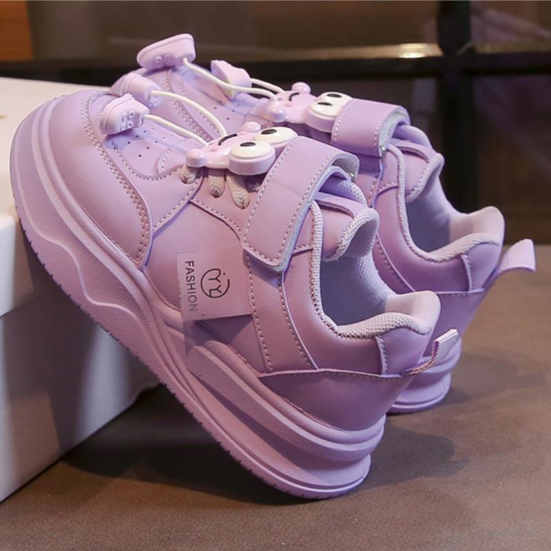 

Нове дитяче модне низьке дихаюче взуття для скейтбордингу Дитяче спортивне взуття для бігу Хлопчики та дівчатка Зручні кросівки 37 фіолетовий