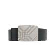 Burberry 26 Reversible Engraved Check Belt 'Black' Men's 81199991
