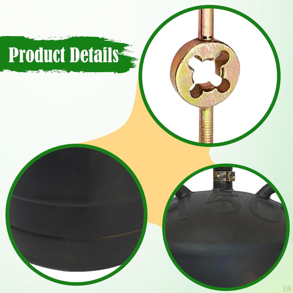 Inflatable Plug Plumbing Test Ball Balloon Pressure for Plumbers Maintenance Crews