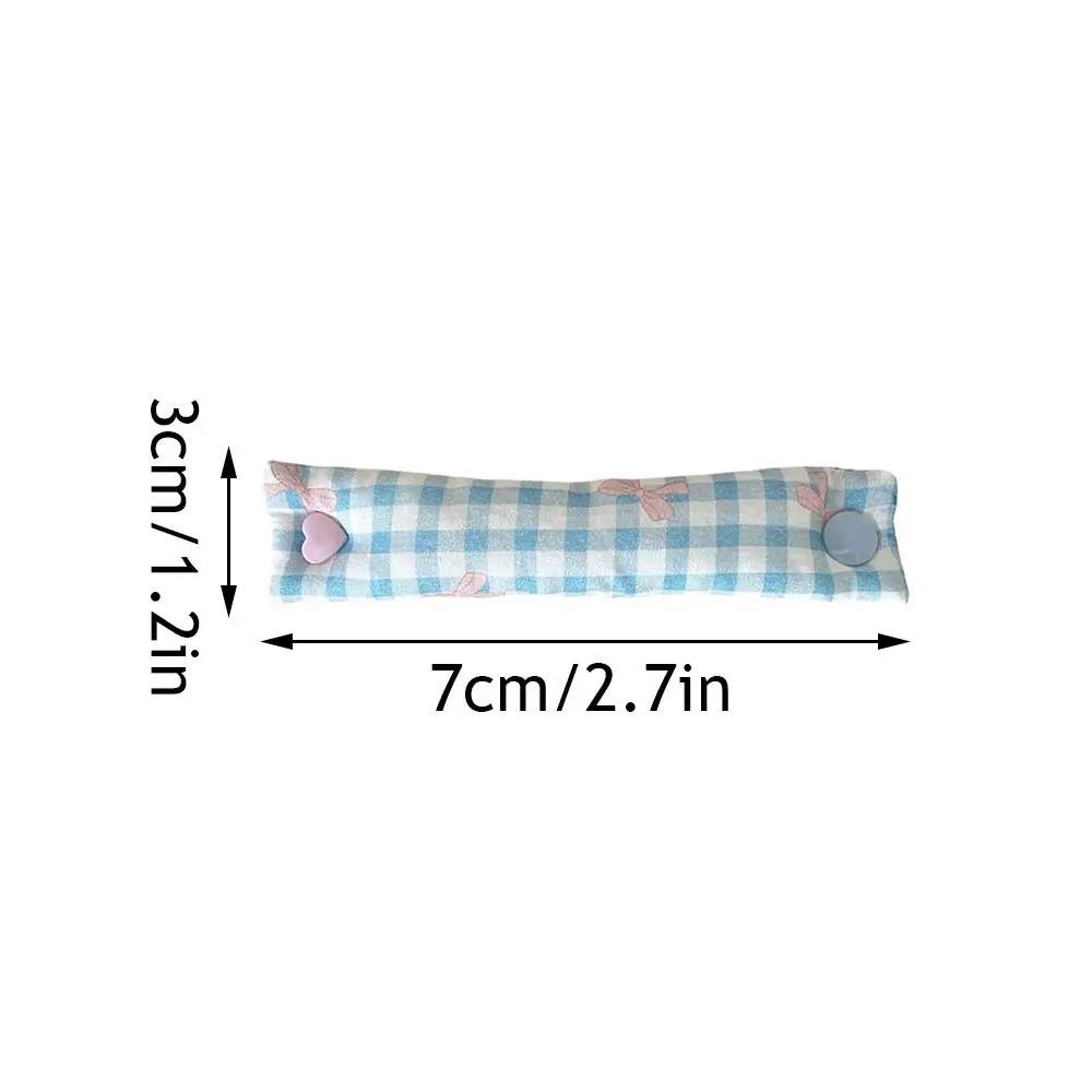 Fivela de Armazenamento de Cabo de Dados Portátil Reutilizável Tecido Enrolador de Cabo de Carregamento Laço Florido Organizador de Fio de Tecido em Grade Armazenamento Doméstico