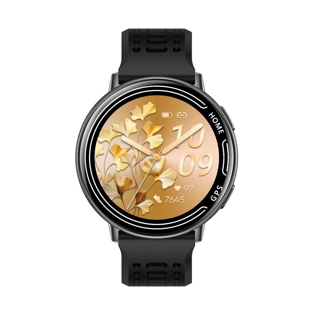 Rainbuvvy KC100 GPS Smartwatch 1.39inch 360x360 BT5.3 Bluetooth Call 1ATM Waterproof 230mAh Android Smart Bracelet Women Sports Watch