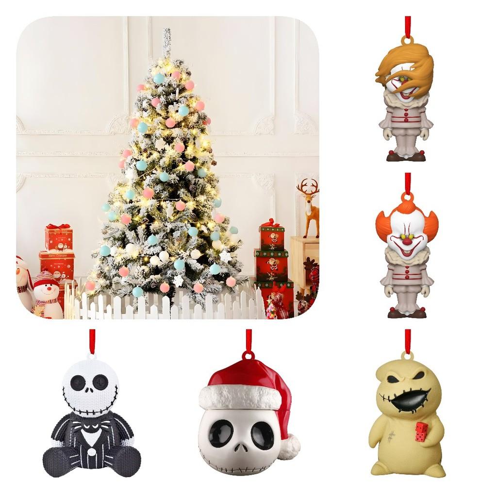 Unique Acrylic Christmas Ornaments With Nightmare Before Christmas Theme For Holiday Decor