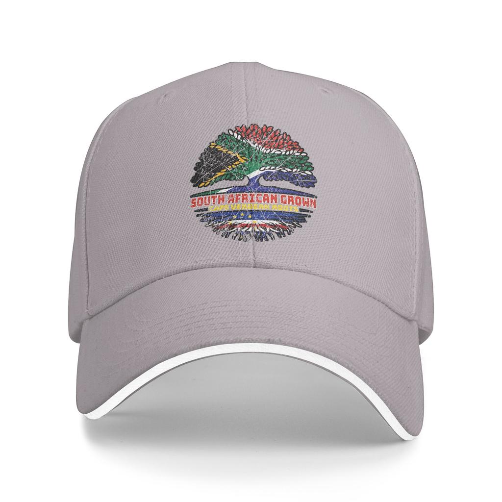 Vintage Cape Verde South African South Africa Tree Roots Flag Golf Cap for Unisex Women Headwear Formal Golf Gift Sun Hats