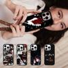 My Chemical R-Romance Band Phone Case PC+TPU For Iphone 17 Air 16 15 14 13 12 11 Pro Max Black Silicone Hard