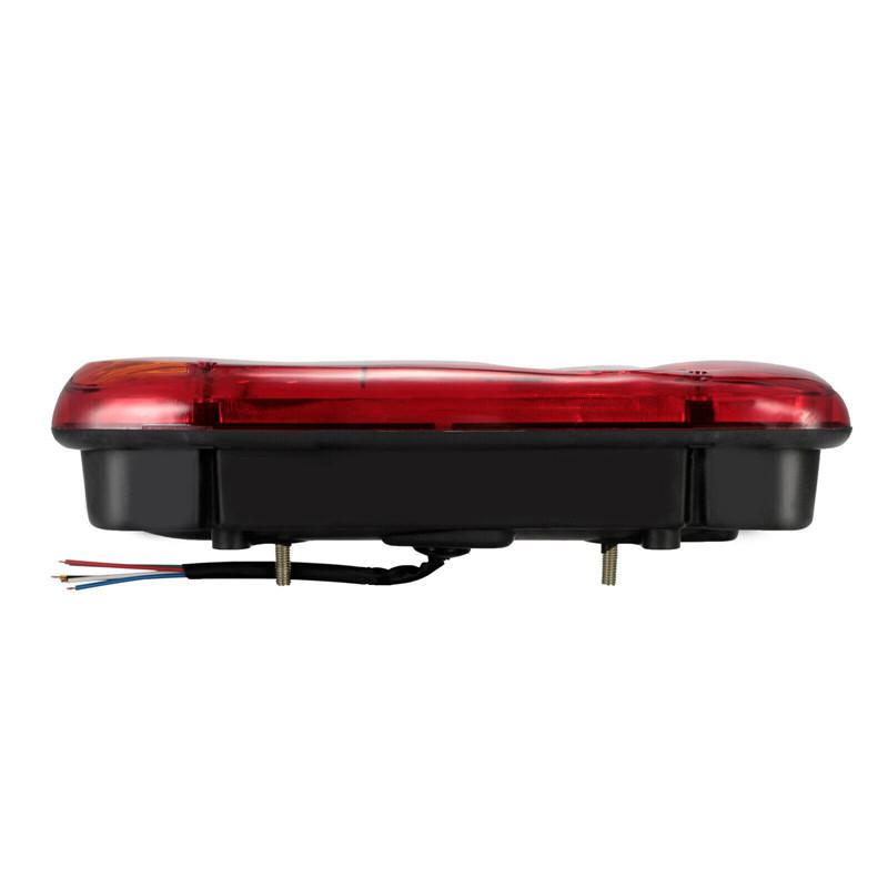 2PCS 12V/24V 46LED Trailer Rear Light Pair Pilots LED Trailer Rear Parts Truck Car Lighting Tail Lights Rear Lamps For Tractor