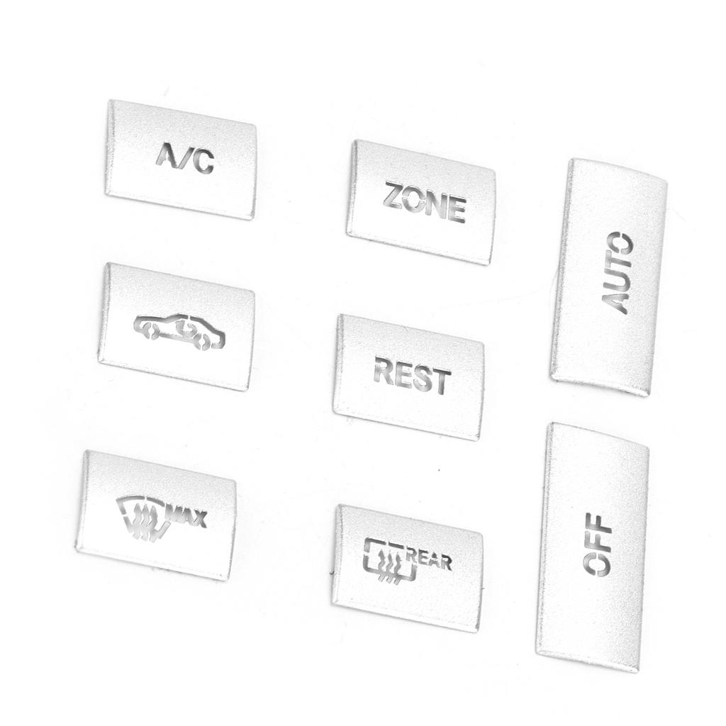 8pcs Air Conditioner Button Knob Cover Trim Replacement for MercedesBenz EClass W212 201015