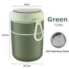 530ml/710ml Stainless Steel Food Thermal Jar Insulated Soup Cup Thermos Containers Lunch Box Thermo Keep Hot for School Children