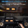 Douk Audio & Nobsound VU3PRO Audio Selector/Speaker Switcher with VU Meter - 2 Inputs, 2 Outputs, 350W, Tube Amplifier Protection