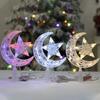 Festlicher Weihnachtsbaumstern Anhänger Schimmerndes Finish für Bäume allgemeiner Größe Feiern Sie Weihnachten mit Stil Anhänger