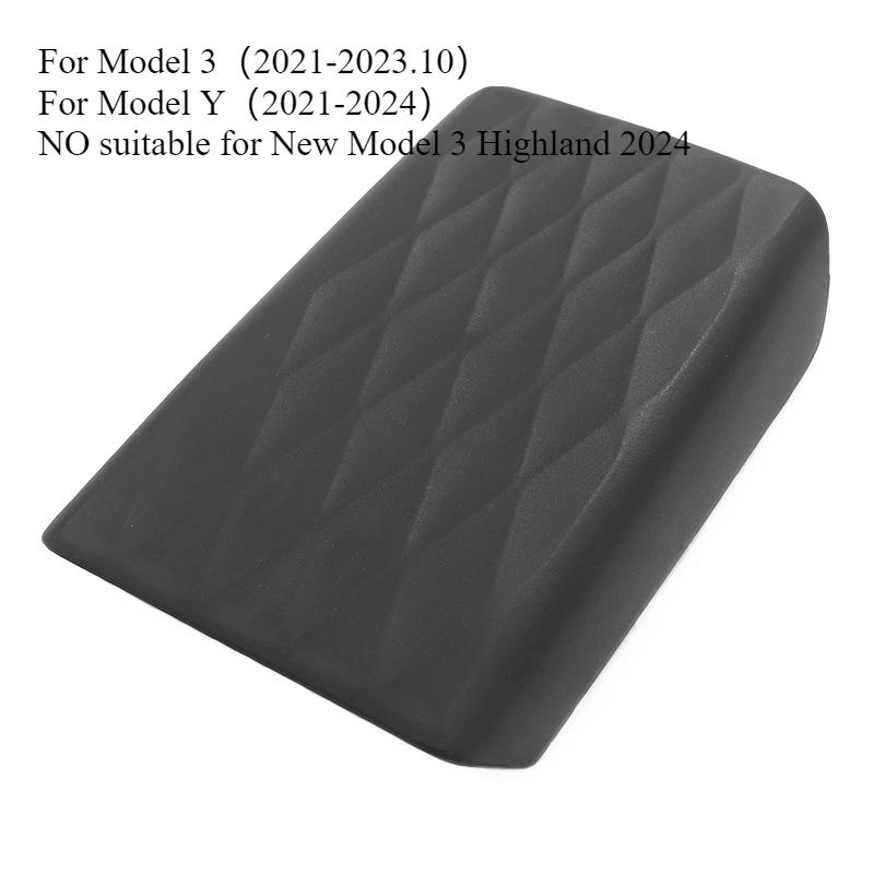 For Tesla Model 3 Model Y Juniper 2025 Central Console Armrest Cover TPE Wear-Resistant Armrest Box Protector Car Accessories