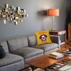 Happy Mafalda Square Pillow Cover Decoration Argentina Manga Quino Comic Cushion Cover Throw Pillow Sofa Double-Sided Printing