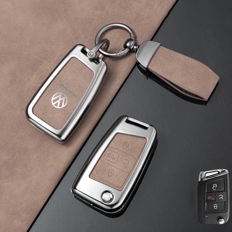 Pentru VOLKSWAGEN VW Carcasă Smart Key cu 4 Butoane Cover Shell Pentru Volkswagen VW Golf 7 ALLTRACK MK7 Tiguan SEAT Ateca Leon I