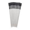 10Pcs Replaceable Ballpoint Pen Refills Ballpoint Metal Refills Metal Refill for Twist Action Ballpoint Pens 1.0mm Tip