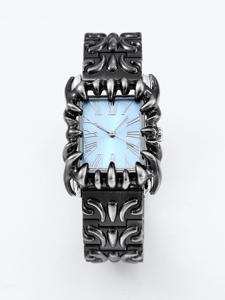 Y2K Klauwvormig Vierkant Horloge Heren en Dames Gotische Stijl Armband Quartz Horloge Waterdicht niche Esthetisch Tijdsinstrument Horloge