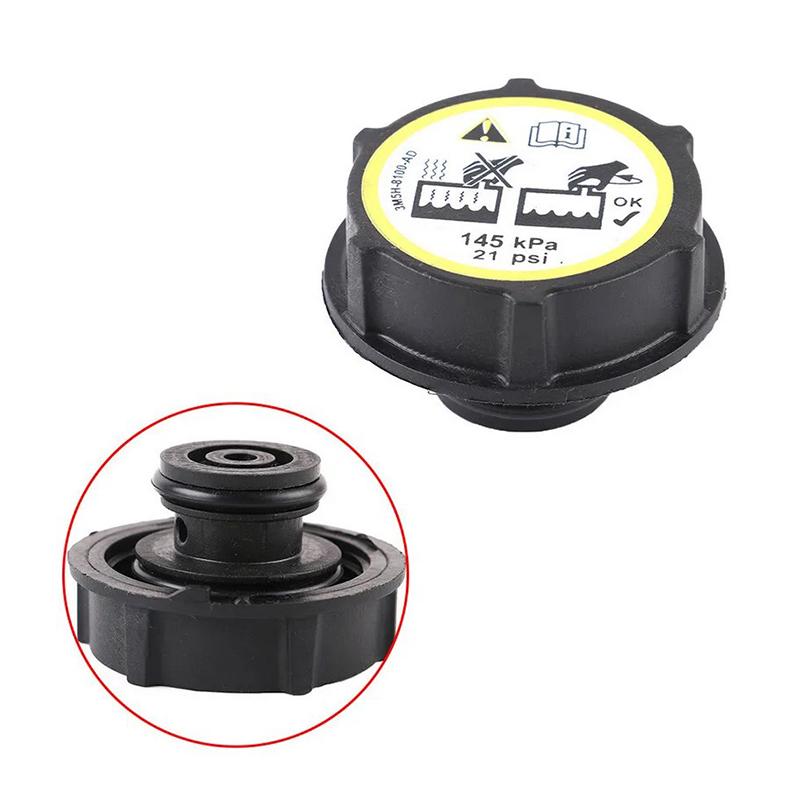 3M5H8100AD Water Tank Cap Coolant Expansion Radiator Bottle Cap For Volvo Ford Focus Fiesta Transit C-max Mondeo S-MAX Ecosport