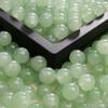 6mm Solid Color Imitation Jade Glass Beads for DIY Jewelry Making