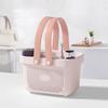 1Pcs Plastic Storage Basket With Handle Portable Shower Caddy Tote Organizer Basket Bin For Bathroom Kitchen Dorm Room Bedroom