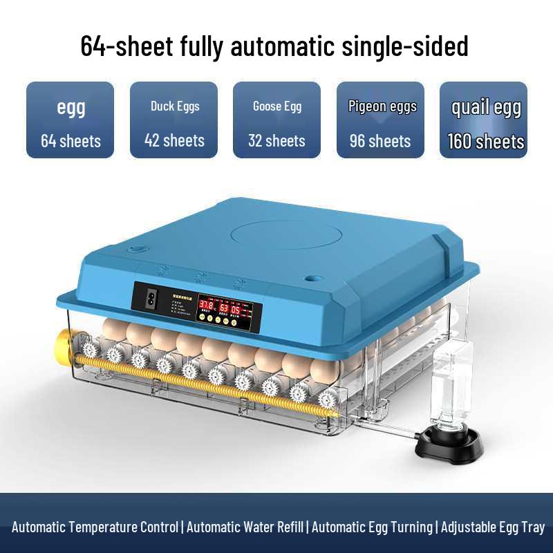 Smart Mini Household Incubator: Fully Automatic Quail & Chicken Egg Incubator with Constant Temperature Control
