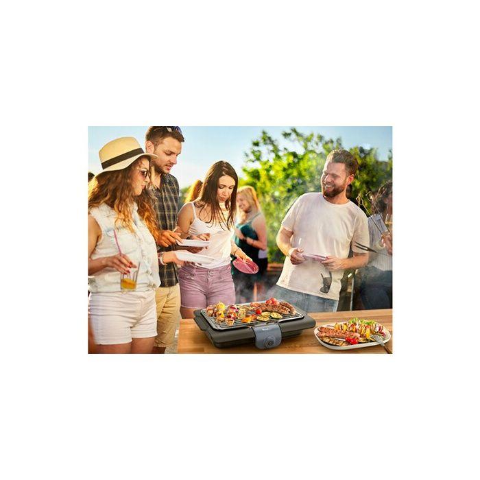 Moulinex bbq electrique bg134812 accessimo table 2100 w grille amovible