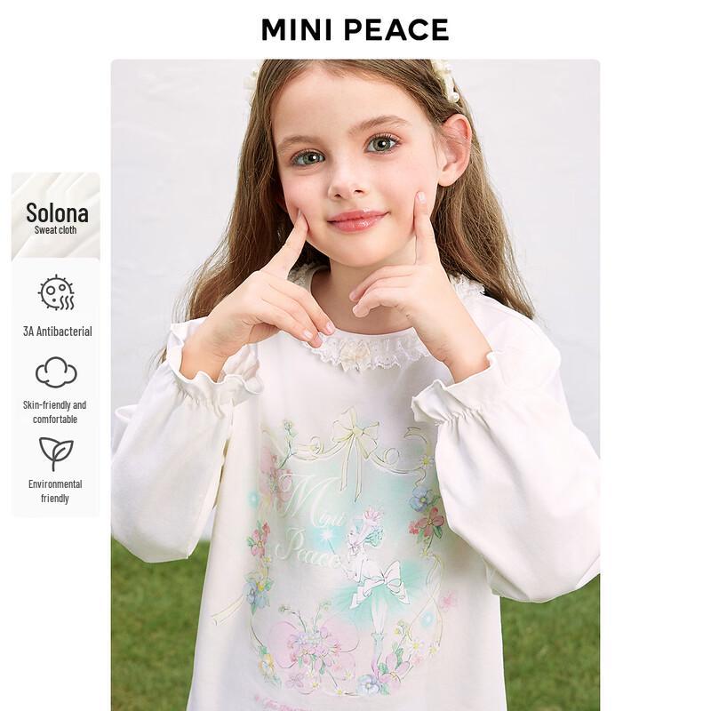 MiniPeace Girls Long Sleeve T-shirt 120