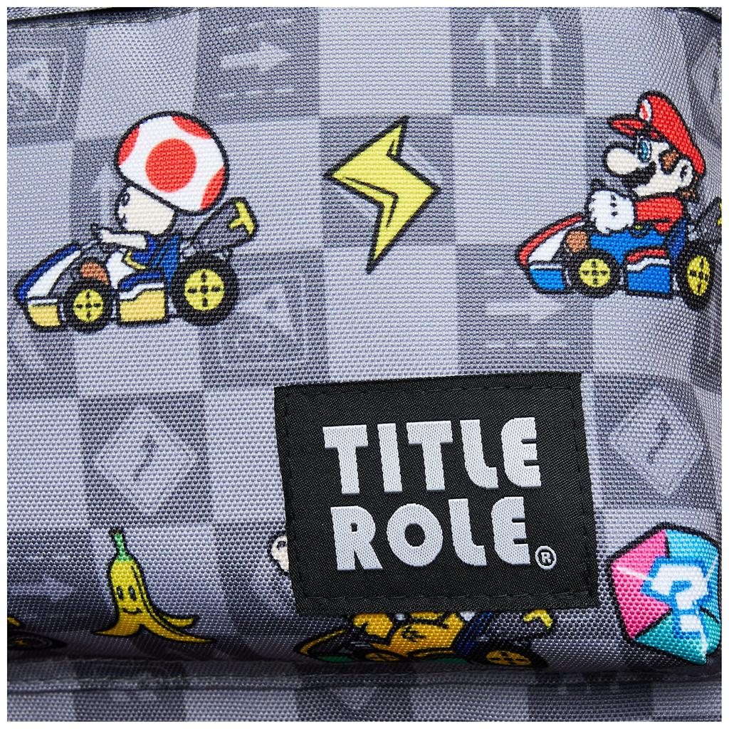 [TITLE ROLE] Mario Kart Kids Mario & Luigi Goods Large Capacity B5 Storage