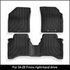 TPE Floor Mats for 2024-2025 Suzuki Fronx Models with Full Trunk Coverage, Cross-Border.