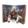 Christmas Gnome Advent Calendar 2025 with 24 Windows Countdown To Christmas Holiday Decor for Kids Family Festive Paper Calendar for Daily Surprises