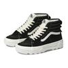 Vans Sk8 Sherpa Suede Sentry Leather High-Top Skate Shoes Unisex Sneakers Black White VN0A4BVWBLK
