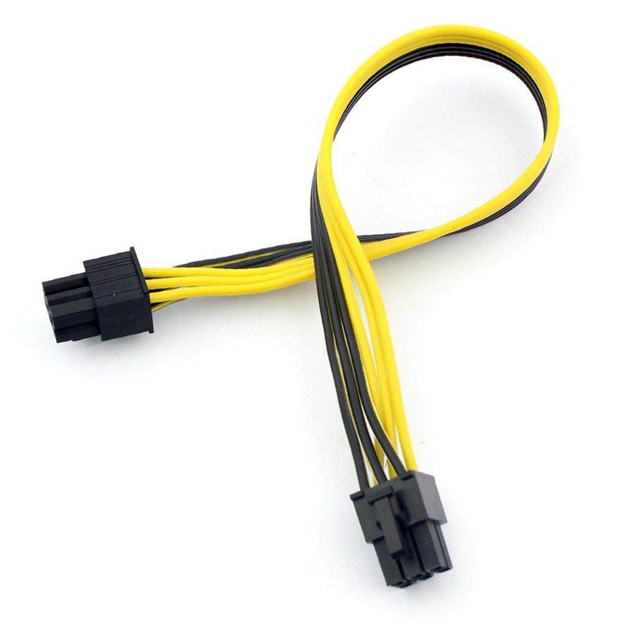 DIY Power Cable PCI-E PCI Express 6P Male to 6Pin Male Graphics Video Card 10pc