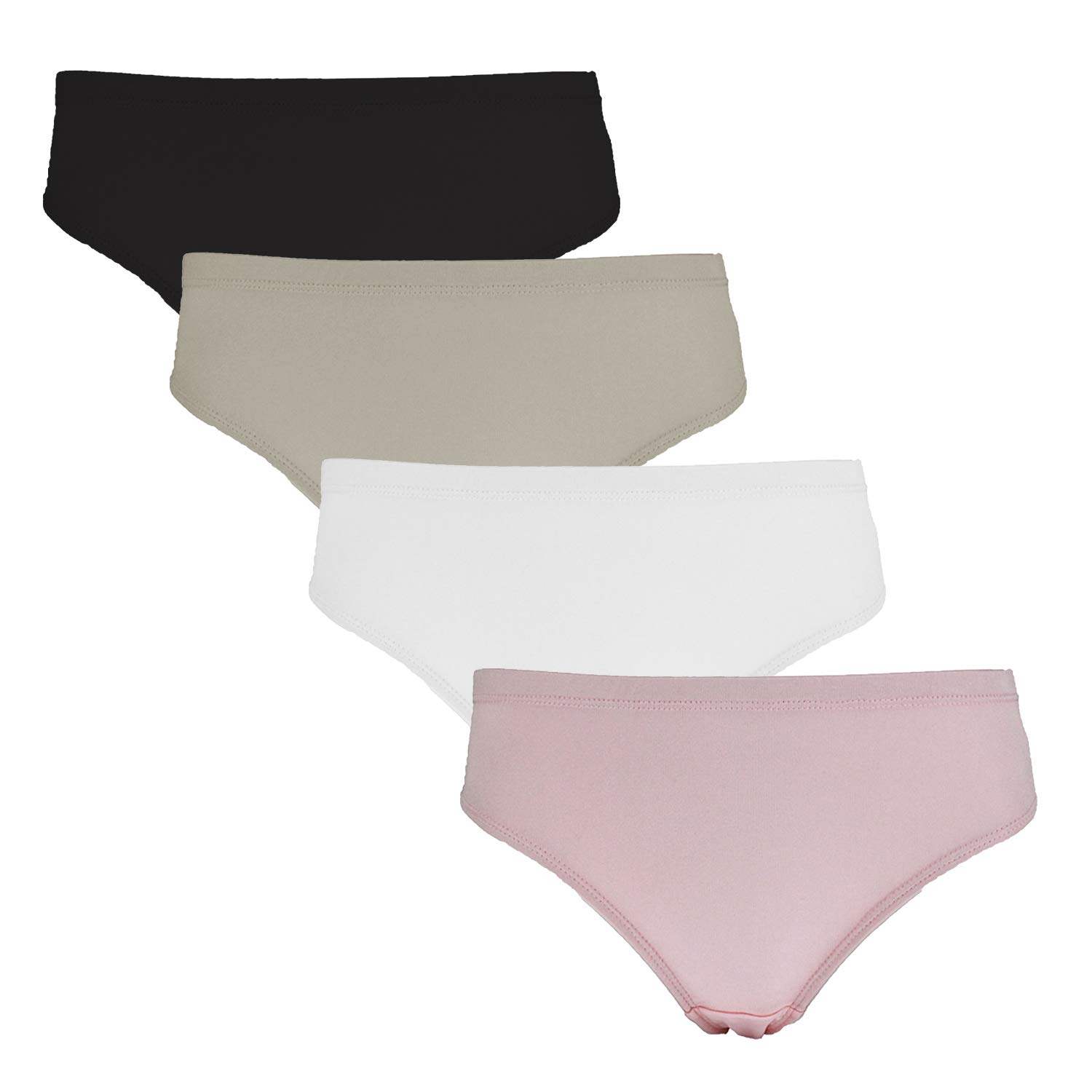 

OKEER Luxurious Silk Silk Simple Basic Underwear Set L to Japanese Size Bright Black Mix Panties, Women s (4-Piece Set) (Size (equivalent L), [4-Piece