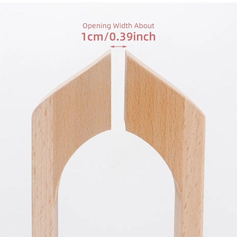 Holz Faltbare Holzklemme Handnähen Lederwerkzeug Holz Nähklemme DIY Werkzeuge