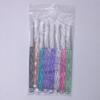 8Pcs 2.5mm-6.0mm Ergonomic Crochet Hook Set Crochet Needle for Beginner Hobbyist Knitting Sweater Scarf Socks Hat Bag