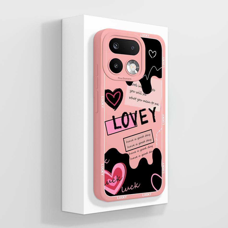 For Realme 16 Pro Plus 5G Case Cute Candy Painted Soft Liquid Silicone Back Cover For Realme 16 Pro+ Full Coverage Phone Housing