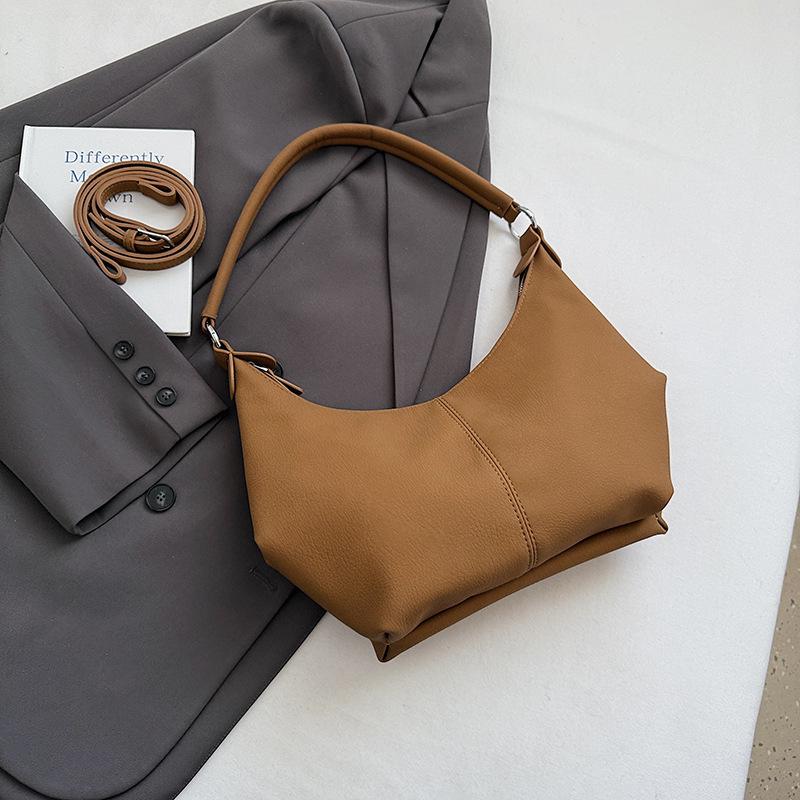 High-value Autumn New Armpit Dumpling Bag Women's Commuter Portable Simple Shoulder Bag Fashion Bag Women's Bag