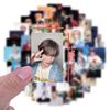Ding Chengxin Celebrity Graffiti Stickers: 80 Sheets for Skateboards, Notebooks, Water Cups