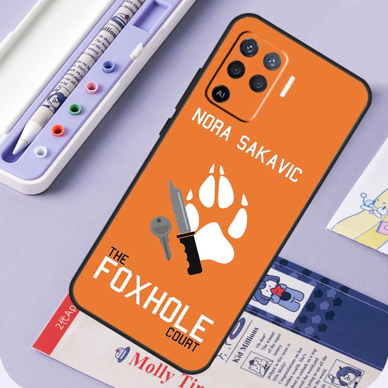 The Foxhole Court For Oppo A17 A18 A94 A74 A54 A15 A38 A58 A78 A98 A40 A60 A80 A16 A76 A96 A57 A77 A5 Pro Case
