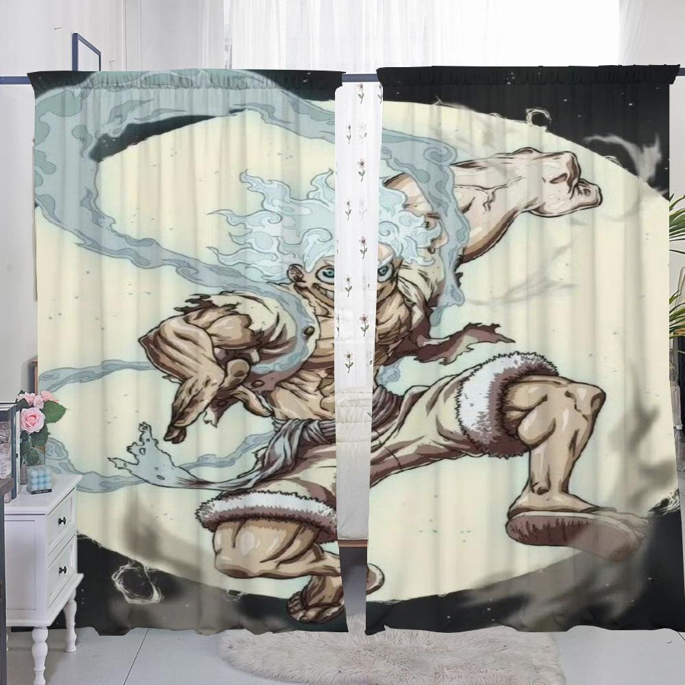 Window Kitchen Curtains for Living Room 2 Pieces Blackout Curtains Door Curtain O-one P-piece Partition Bedroom Decoration Shade