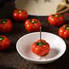 Ceramic Cartoon Fruit Incense Holder – Cute Indoor Ornament