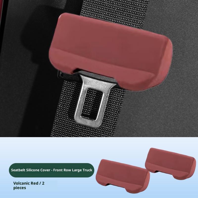 1/2Pcs Silicone Anti-scratch Protector Safety Belt Buckle Guard Auto Interior Accessories Car Seatbelt Buckle Cover