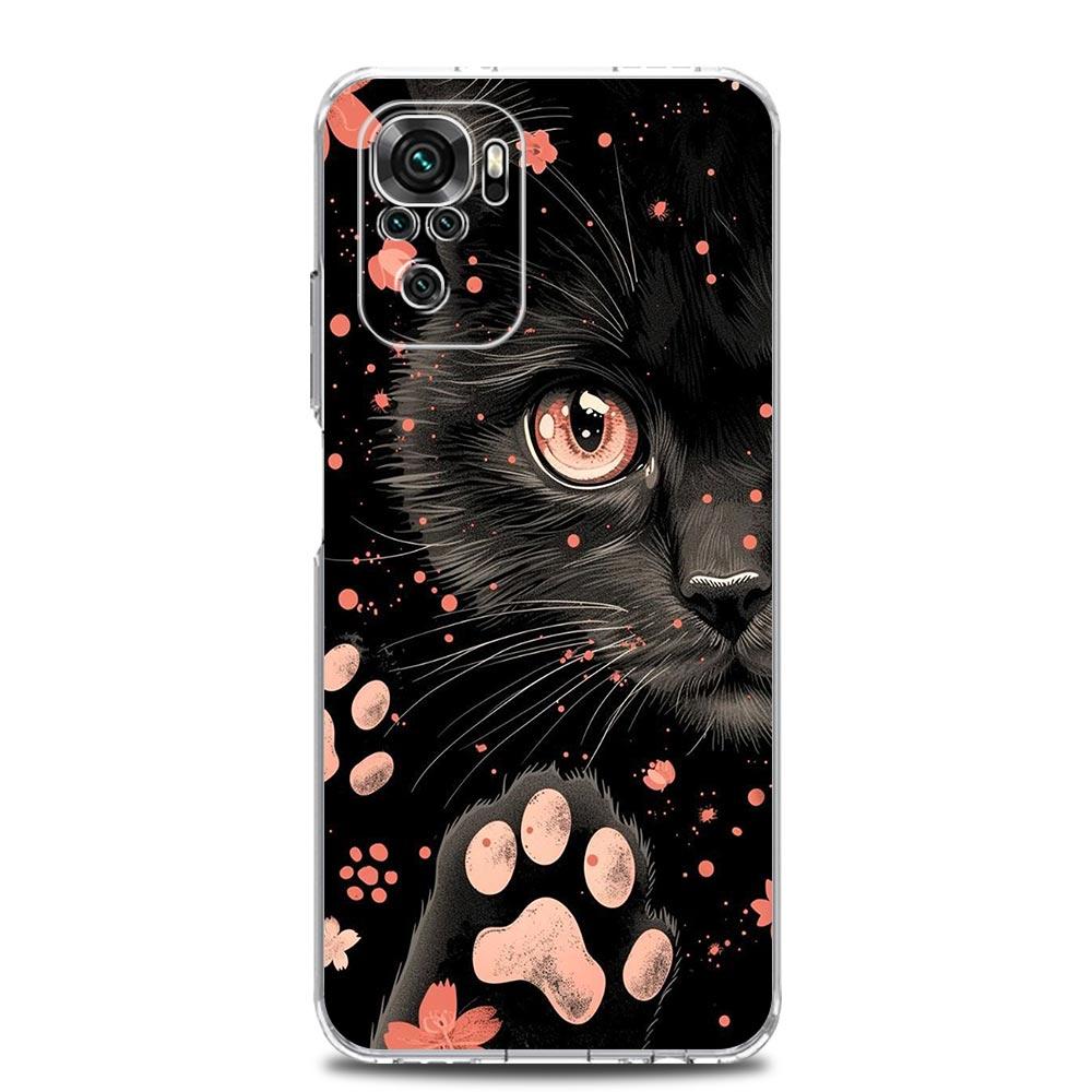 Phone Case For Xiaomi Redmi Note 15 14 13 12 4G 10 11 Pro Plus 5G 14C 13C 12C 10C Soft TPU Cover Daily Life of Cute Cats