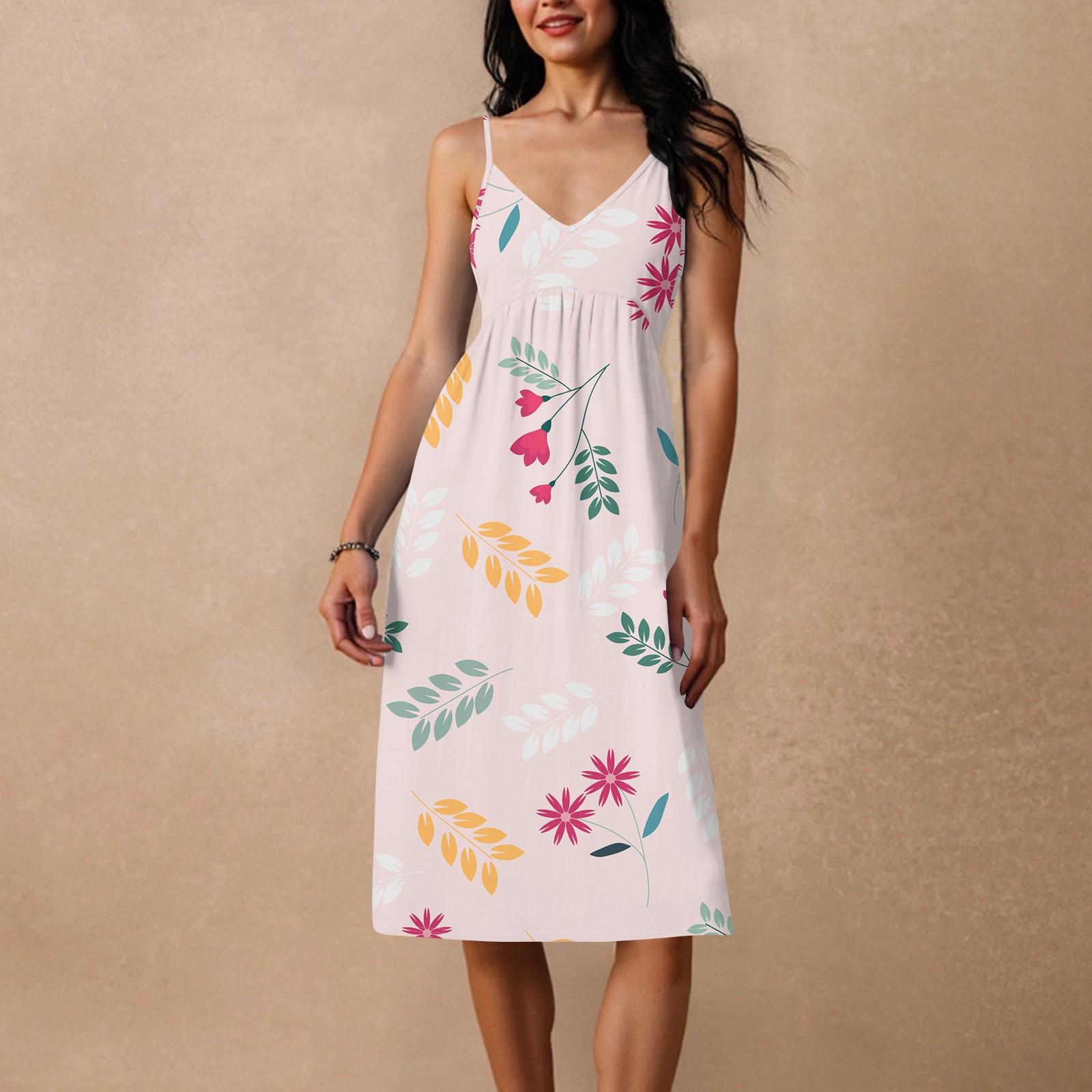 

Женское свободное повседневное пляжное праздничное платье-сарафан на тонких бретельках с открытой спиной и бантом L бежевый