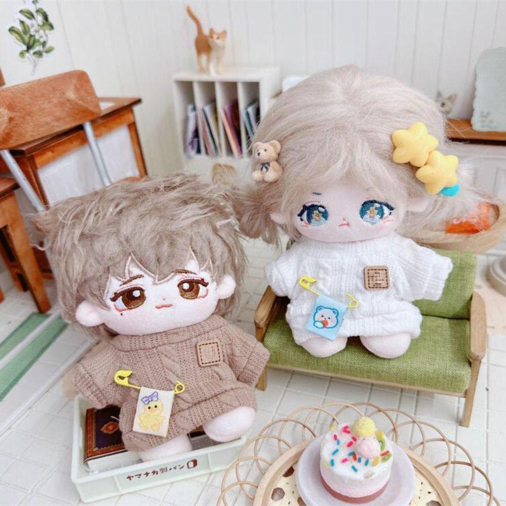 Winter Knitted Coat Fashion Sweaters Outfits High Quality Warm Tops  10cm Cotton Doll/Idol Dolls