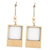 2 Mini Photo , Picture Holders, Car Hanging Ornaments, for Living Room